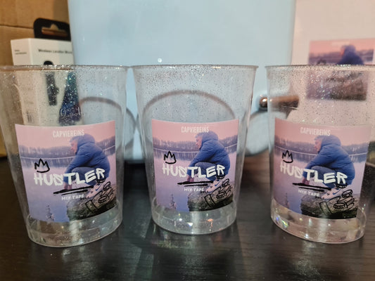 CapVierEins HUSTLER MIXTAPE Fan Trink Becher 200ml